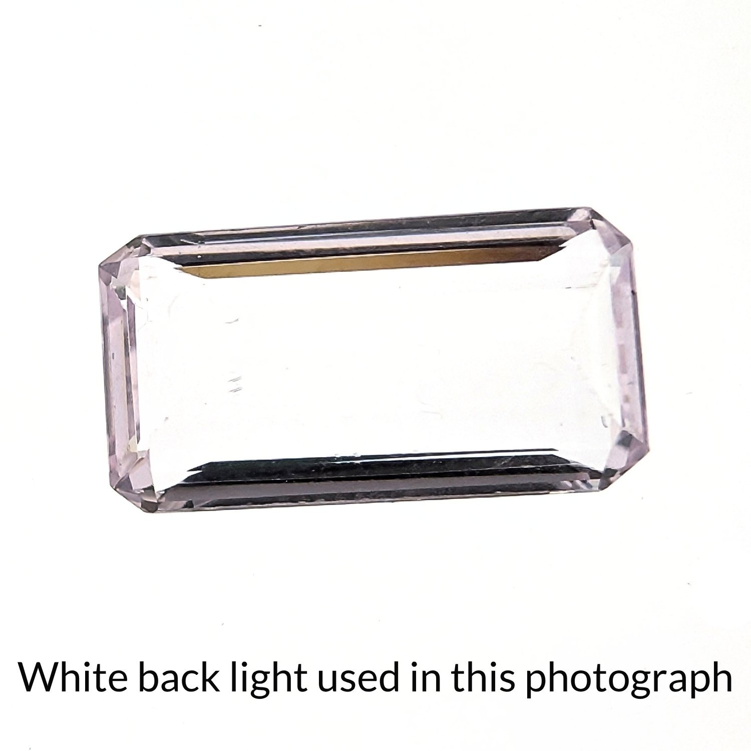 Kunzite Rectangle - 16.0mm by 8.4mm - Image 5