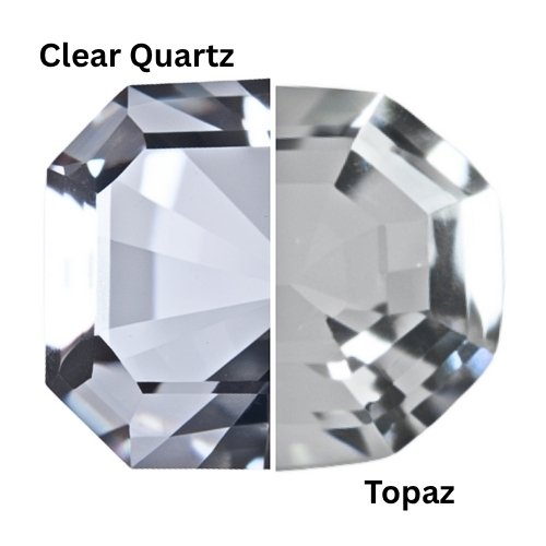 Clear Quartz vs Topaz: A Gemstone Comparison