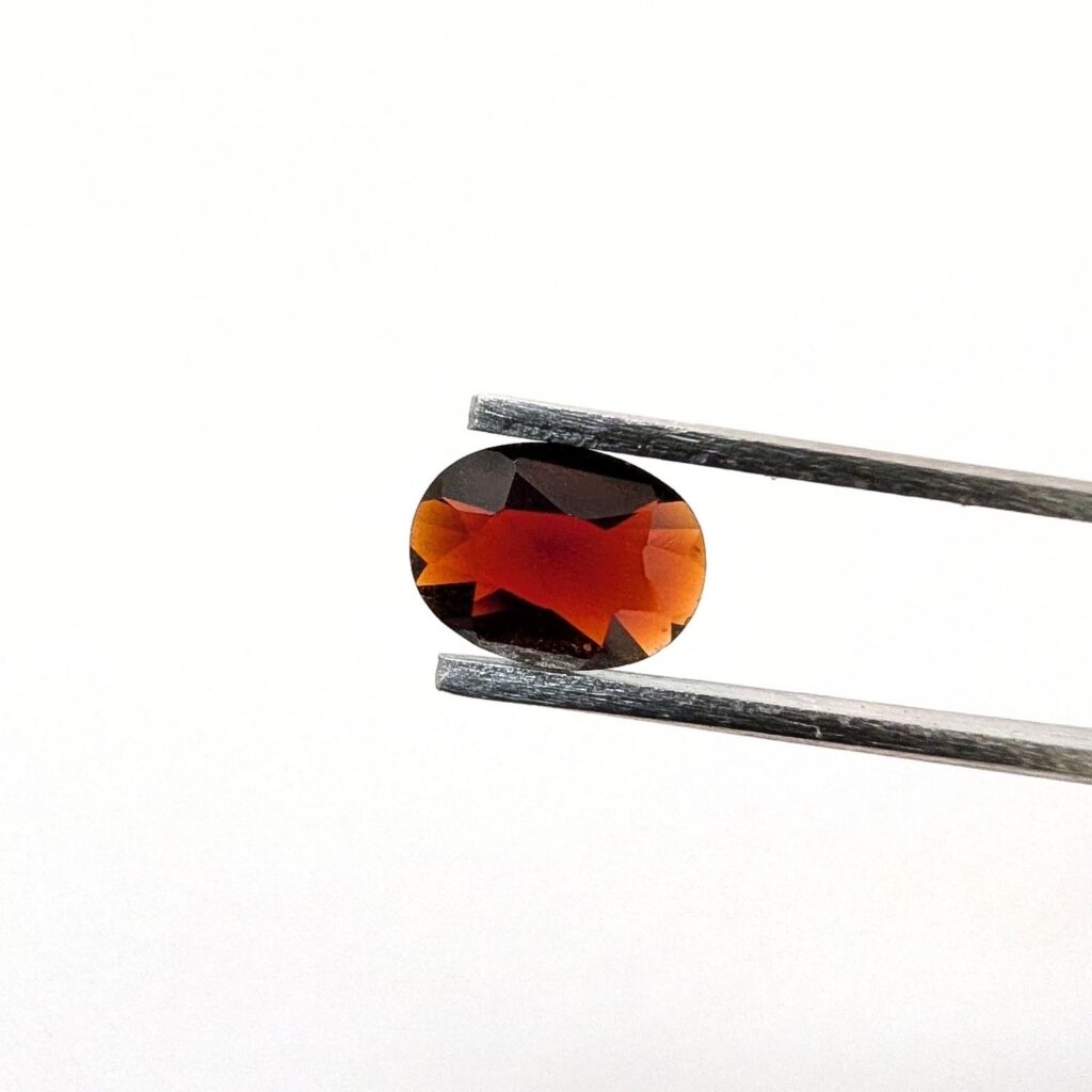 Red Pyrope Garnet Oval - 8.0mm by 6.0mm