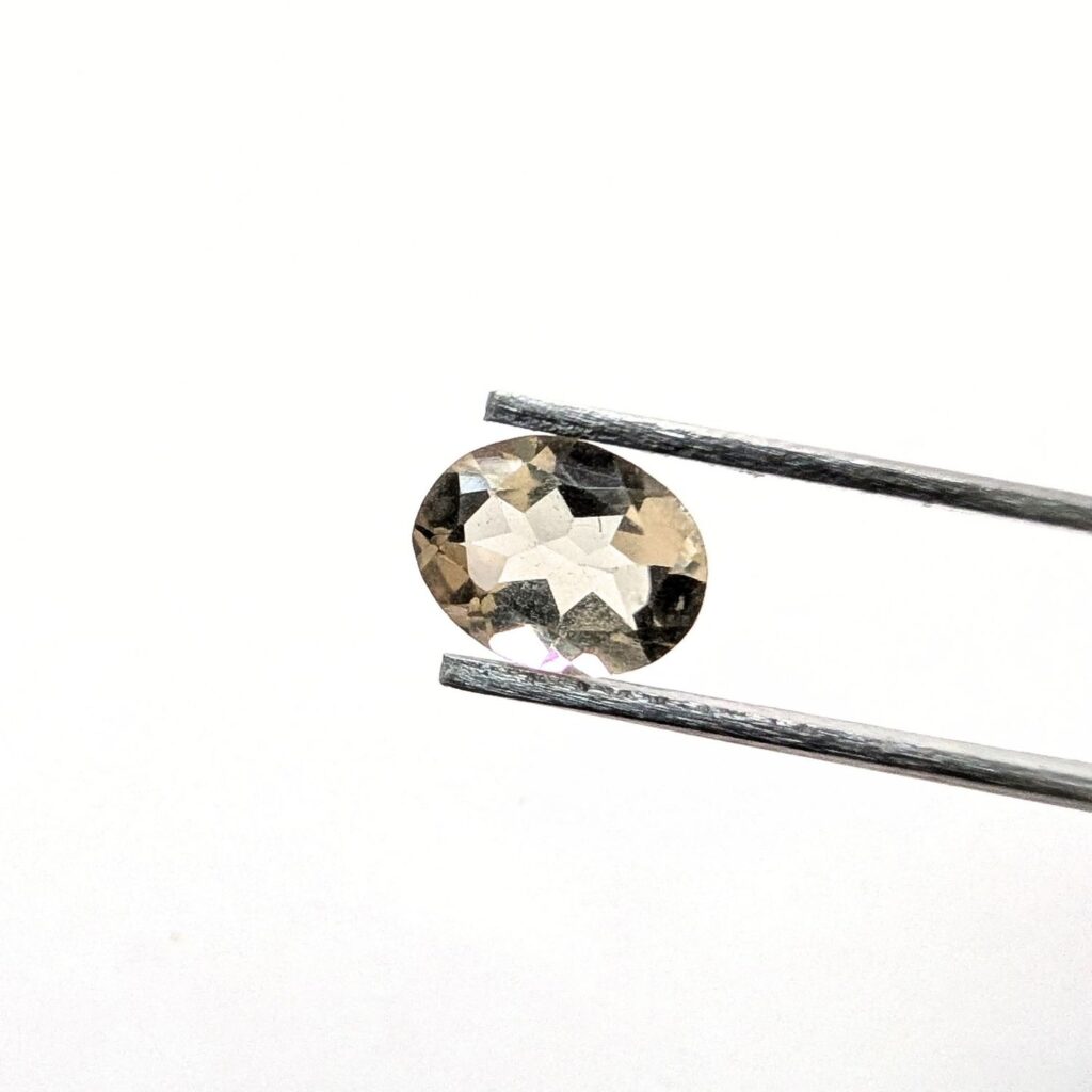 Smoky Citrine Oval - 9.1mm by 7.1mm