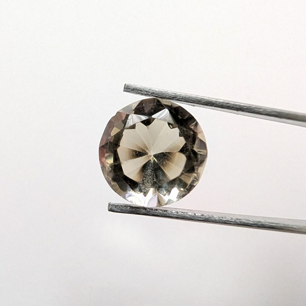Smoky Citrine Round - 12.8mm