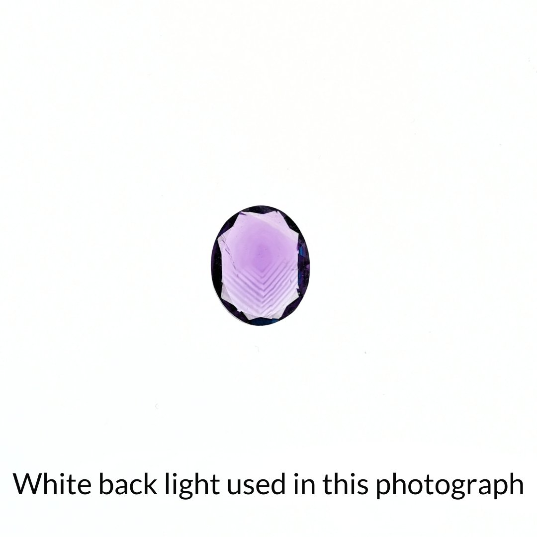 Amethyst Oval - 12mm by 9.9mm - Image 4
