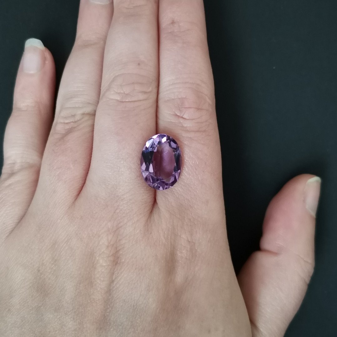 Amethyst Oval - 16mm by 12mm - Image 2