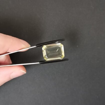 Yellow Citrine Rectangle - 17.8mm by 13mm