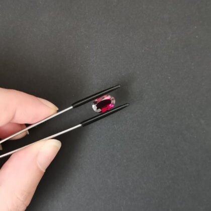 Purple Garnet Oval - 11.2mm by 7.4mm