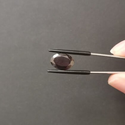 Red Garnet Oval - 13.8mm by 9.8mm