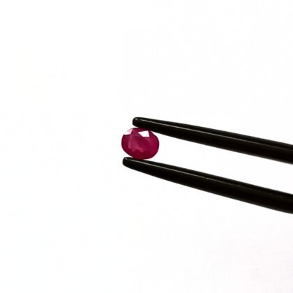 Ruby Oval - 4.9mm by 3.9mm
