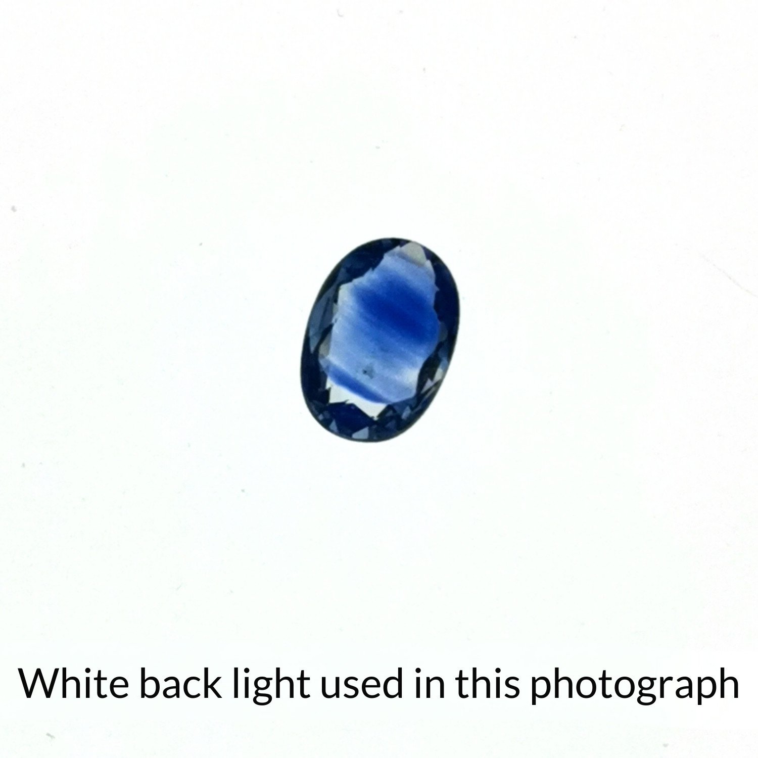 Blue sapphire oval - 5.8mm by 4.1mm - Image 4