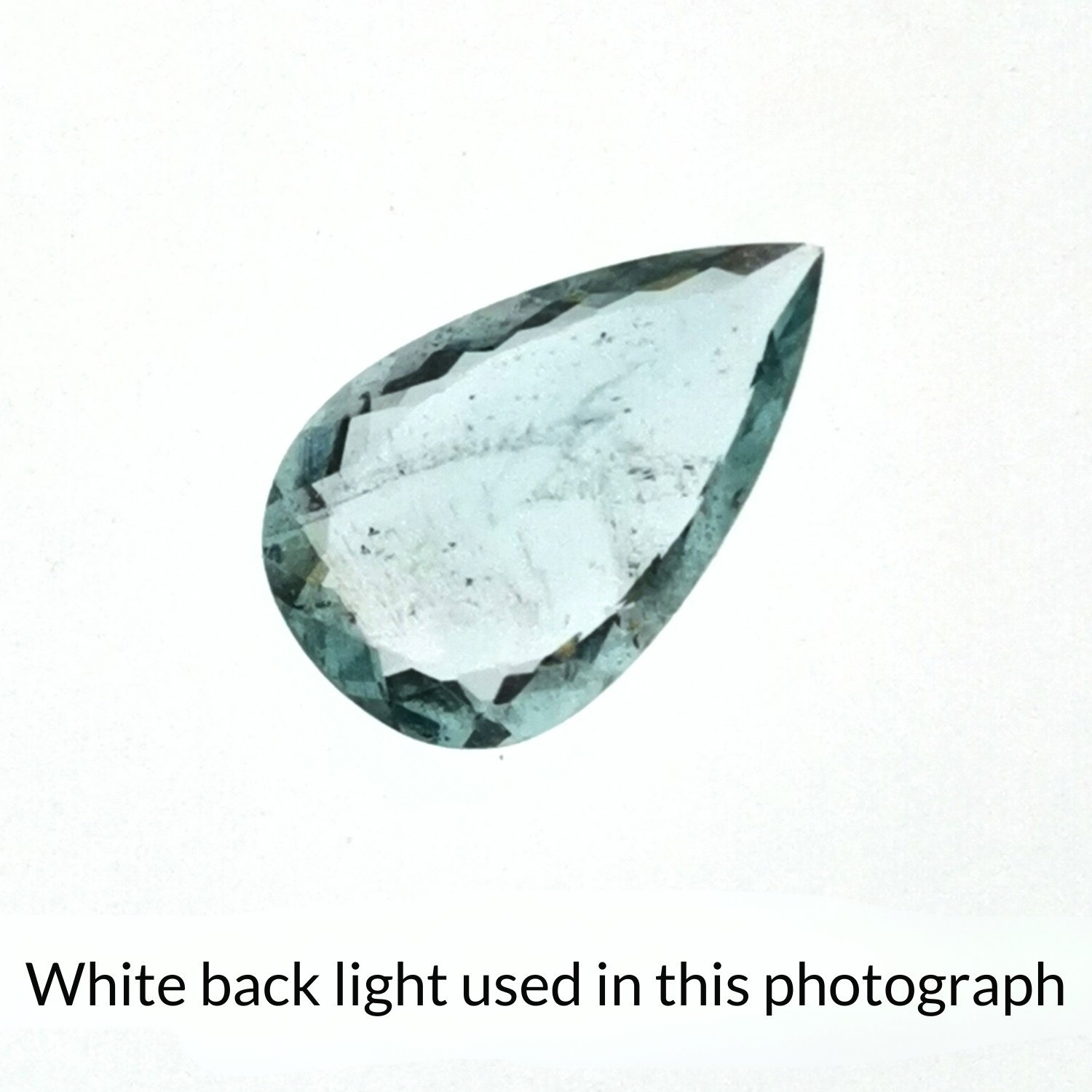 Aquamarine Teardrop - 12.7mm by 7.8mm - Image 4
