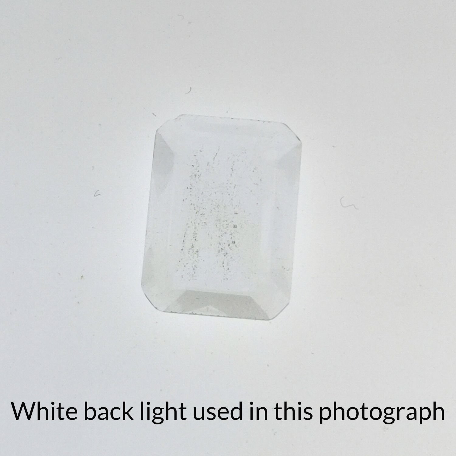 Clear Quartz Rectangle - 18mm by 13.2mm - Image 4