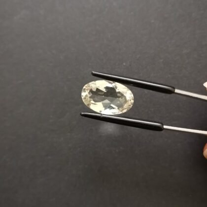 Prasiolite Oval - 15.5mm by 10mm