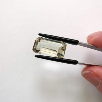 Prasiolite Rectangle - 19mm by 9.9mm