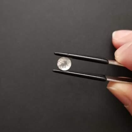 Pale Pink Rose Quartz Round – 6.2mm