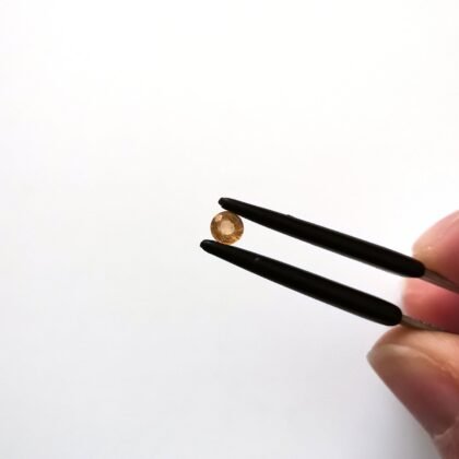 Golden Yellow Hessonite Garnet Round - 3.7mm