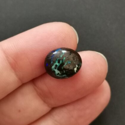 Freeform Boulder Opal - 12mm by 10.5mm