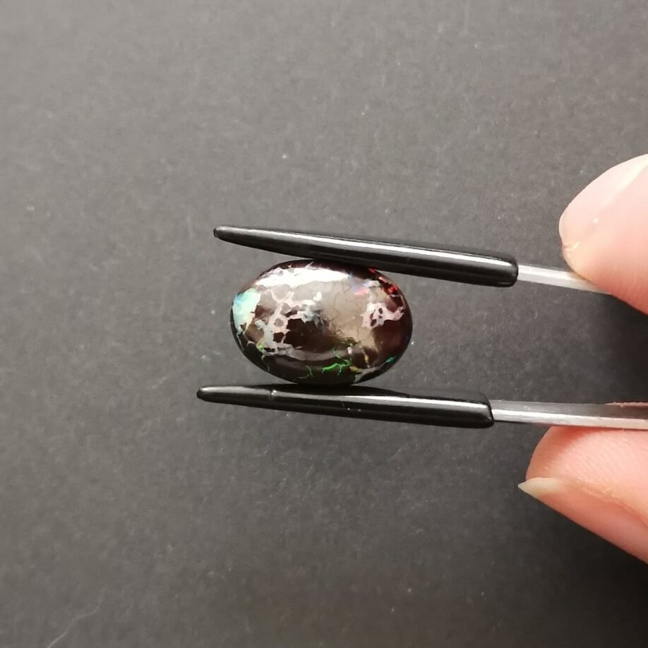 Freeform Boulder Opal - 14.9mm by 10.4mm
