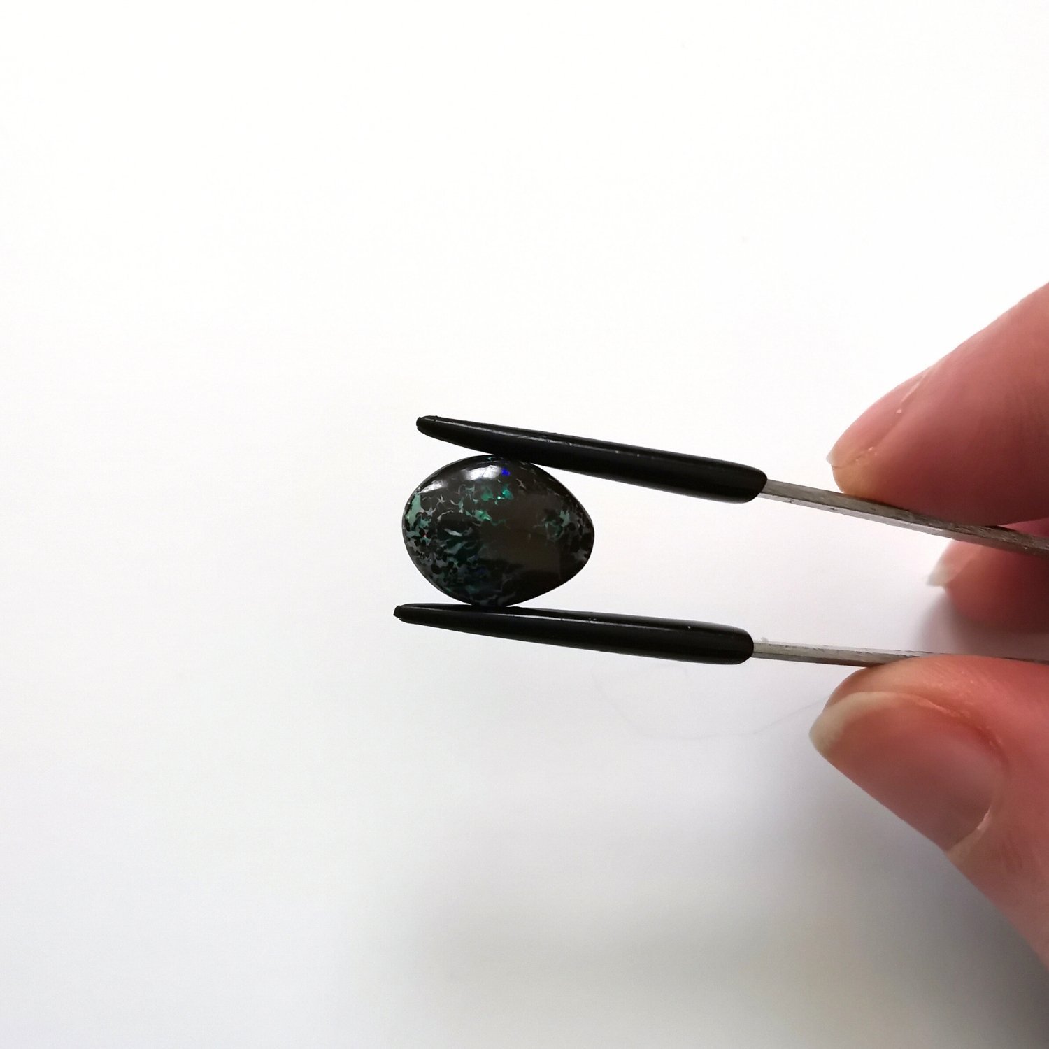 Freeform Boulder Opal - 13.5mm by 10.4mm - Image 2