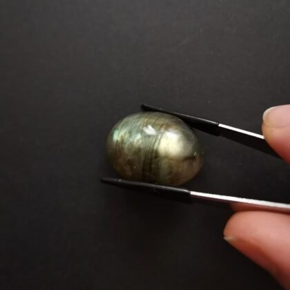 Oval Labradorite Cabochon - 27.1mm by 20.8mm