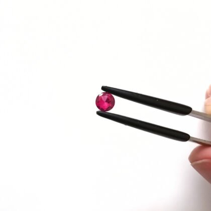 Lab Grown Pink Sapphire Round – 5mm