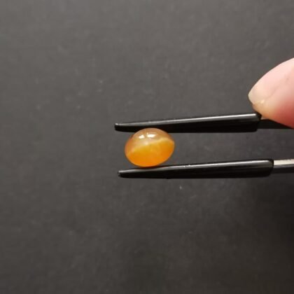 Oval Cat's Eye Opal - 8mm by 6.1mm