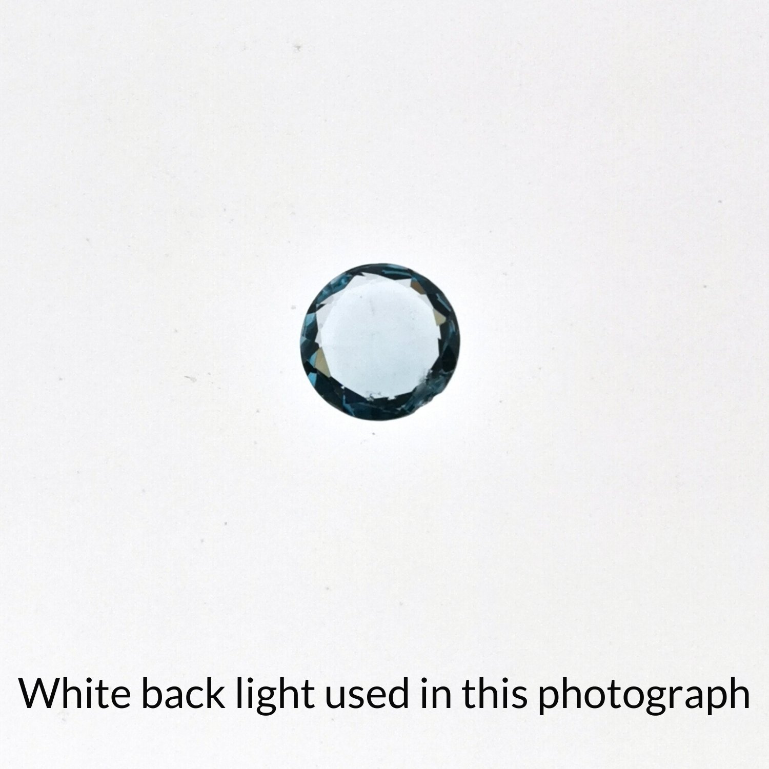 Sky Blue Topaz Round - 6.6mm - Image 4