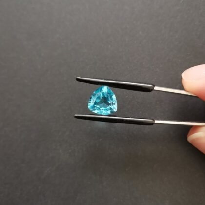 Swiss Blue Topaz Triangle - 9mm