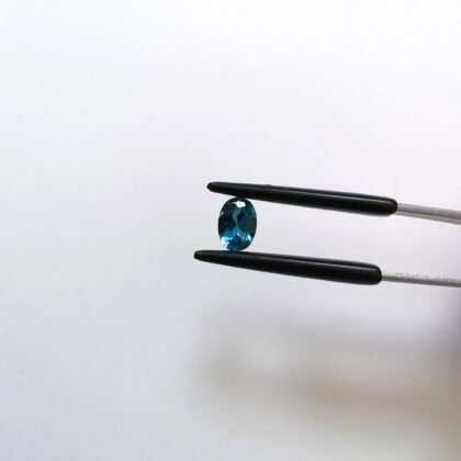 London Blue Topaz Oval - 7.1mm by 5.1mm