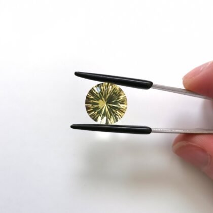 Yellow Citrine Round - 13.1mm