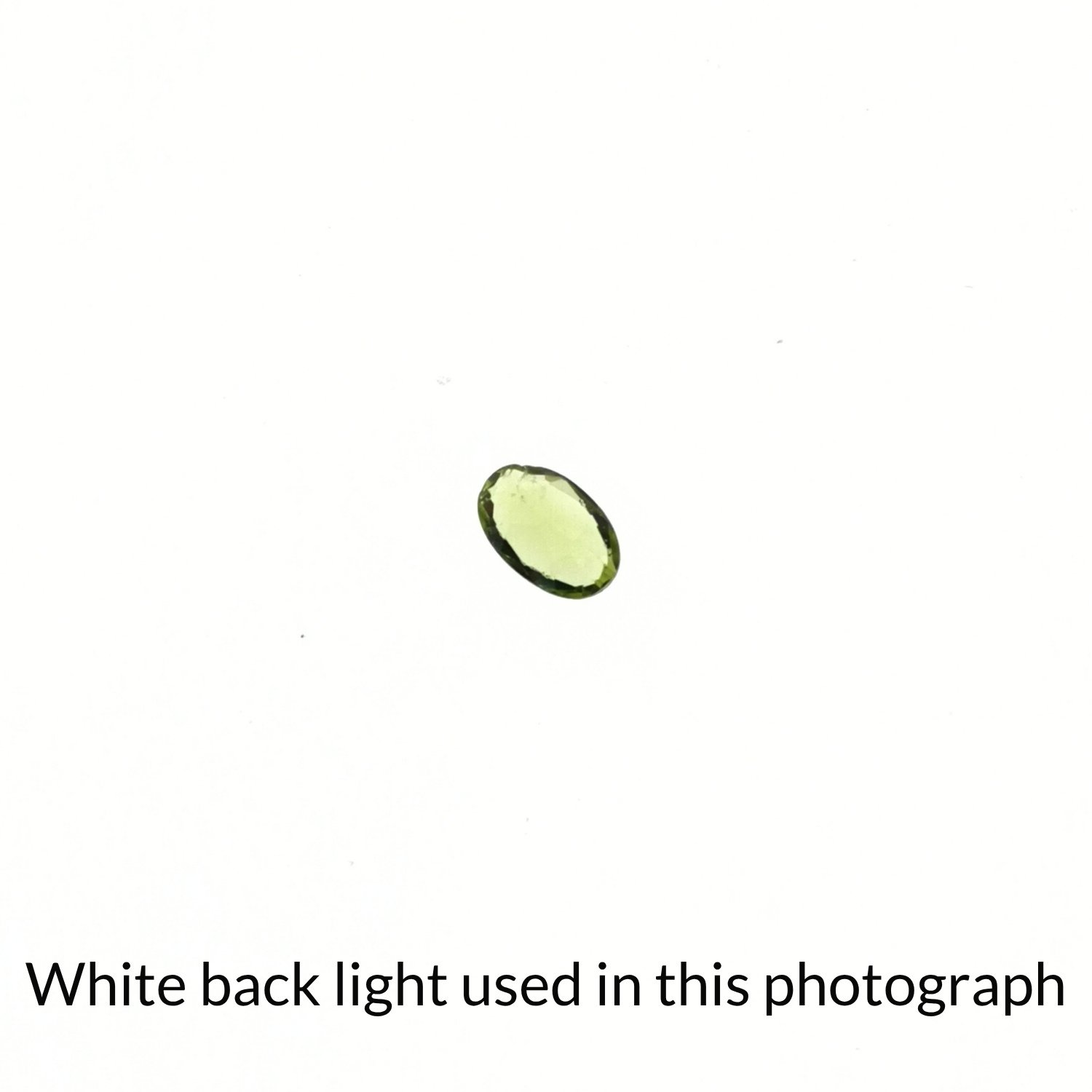 Peridot Oval - 6mm by 3.8mm - Image 4