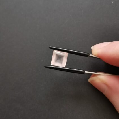 Rose Quartz Square - 9mm