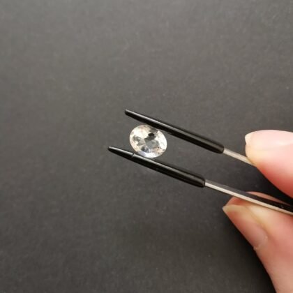Clear Quartz Oval - 9mm by 7mm