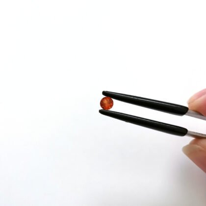 Orange Spessartite Garnet Round - 3.75mm