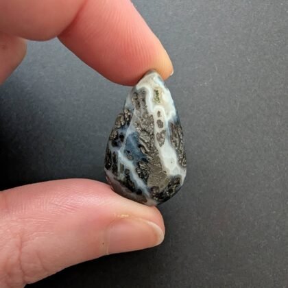 Dendritic Agate Cabochon - 27mm by 16.6mm