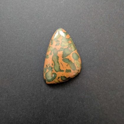 Freeform Fruit Jasper Cabochon - 29.6mm by 22.2mm