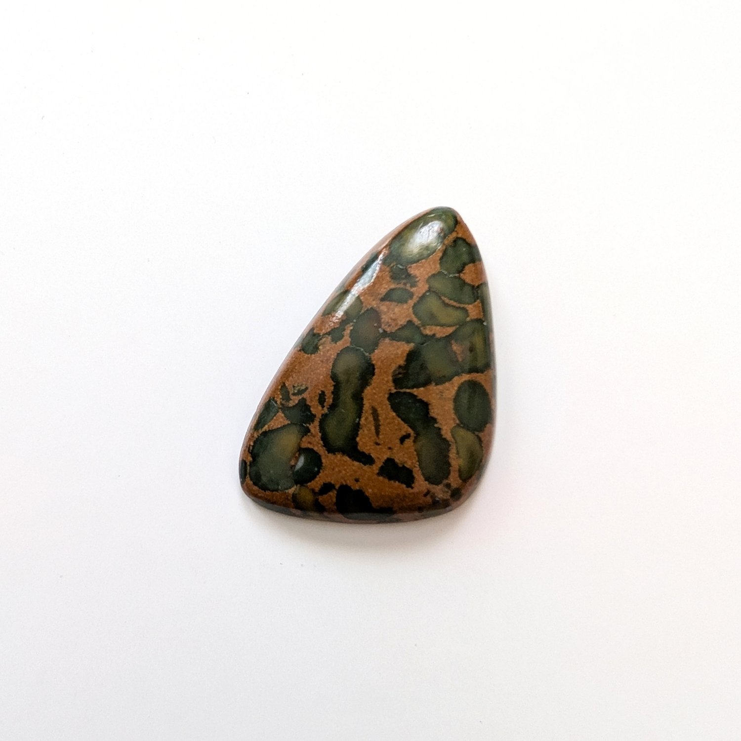 Freeform Fruit Jasper Cabochon - 29.6mm by 22.2mm - Image 2