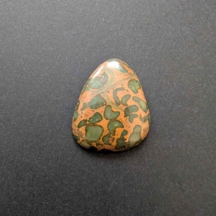 Freeform Fruit Jasper Cabochon - 28.4mm by 23.6mm