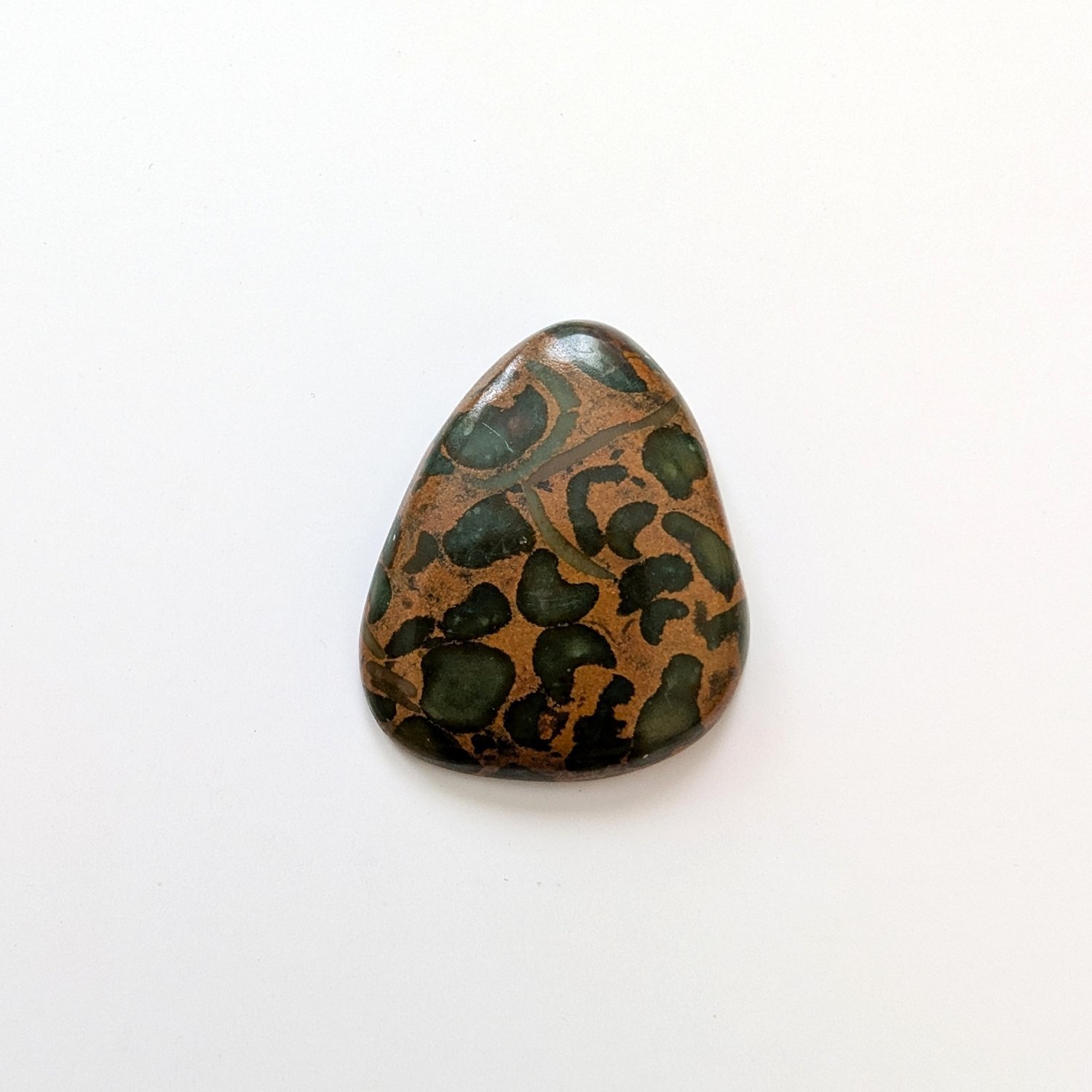 Freeform Fruit Jasper Cabochon - 28.4mm by 23.6mm - Image 2
