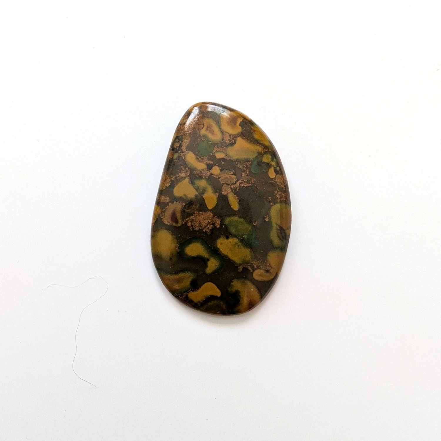 Freeform Fruit Jasper Cabochon - 36mm by 22.7mm - Image 2
