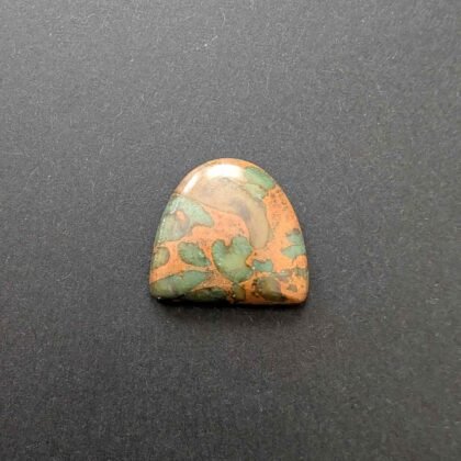Free Form Fruit Jasper Cabochon - 20.4mm by 19.4mm