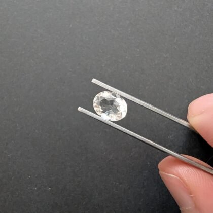Clear Quartz Oval - 8.8mm by 6.9mm