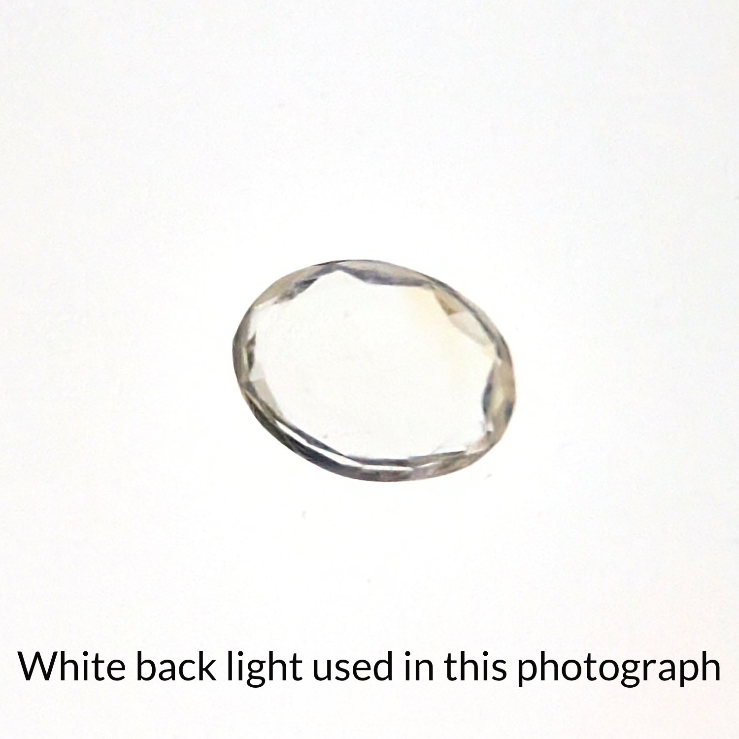 Pale Yellow Citrine Oval - 12.0mm by 9.3mm - Image 4