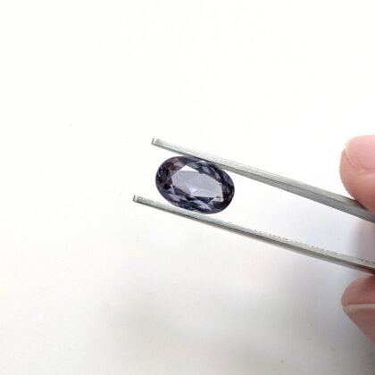 Lab Grown Colour Change Sapphire Oval - 11.9mm by 7.9mm