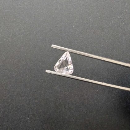 Morganite Triangle - 7.9mm by 6.8mm