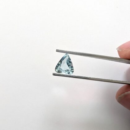 Aquamarine Triangle - 8.2mm by 7.2mm