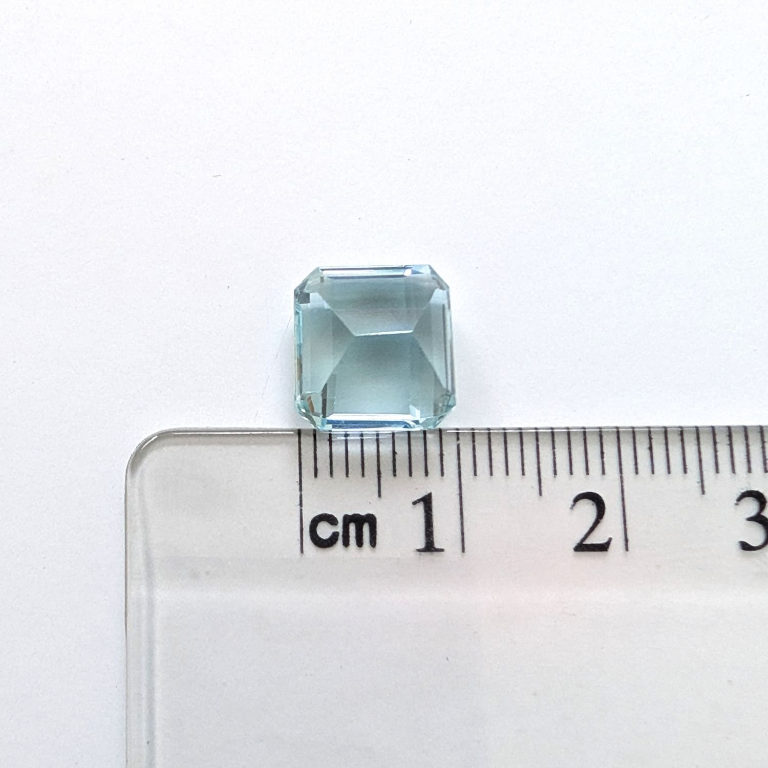 Aquamarine Square - 10mm - Image 3