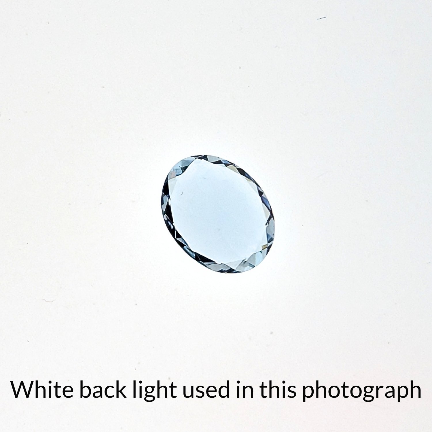 Aquamarine Oval - 9mm by 6.9mm - Image 4