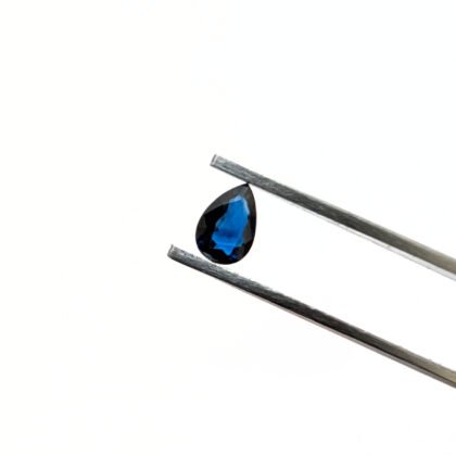 Blue Sapphire Teardrop - 6mm by 4.1mm