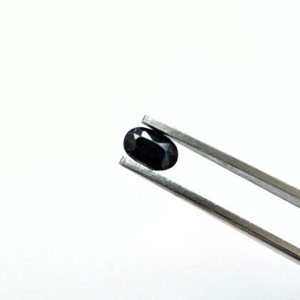 Dark Blue Sapphire Oval - 6mm by 4mm
