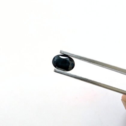 Dark Green Sapphire Oval - 7mm by 5mm
