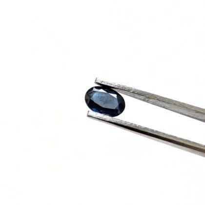 Dark Blue Sapphire Oval - 6.8mm by 4.9mm